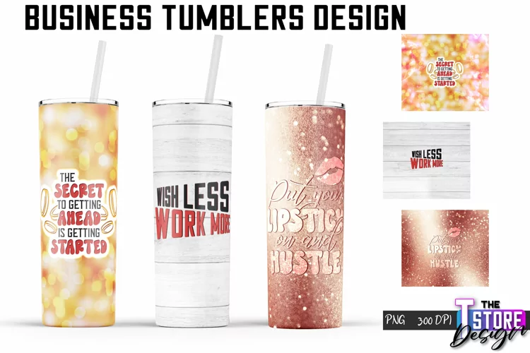 Business Tumblers Design | Business Quotes PNG Design v.2