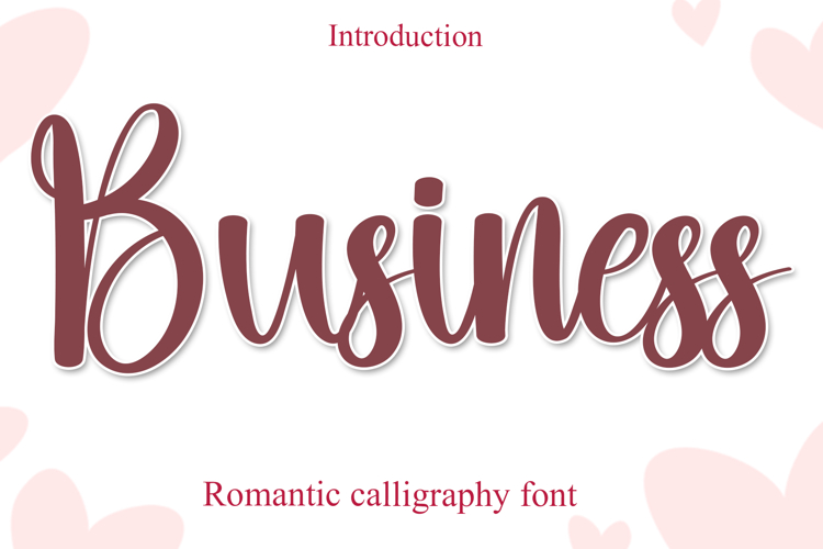 Business Fonts