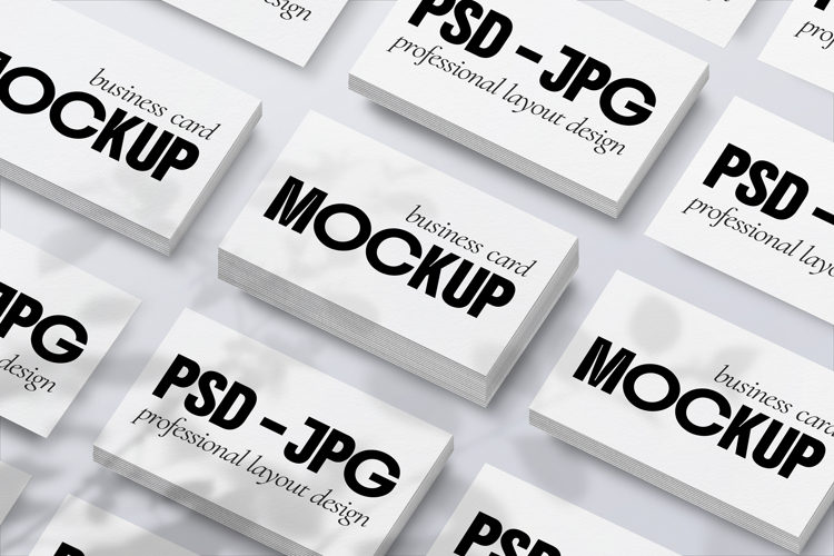 Minimal Business Card Mockup