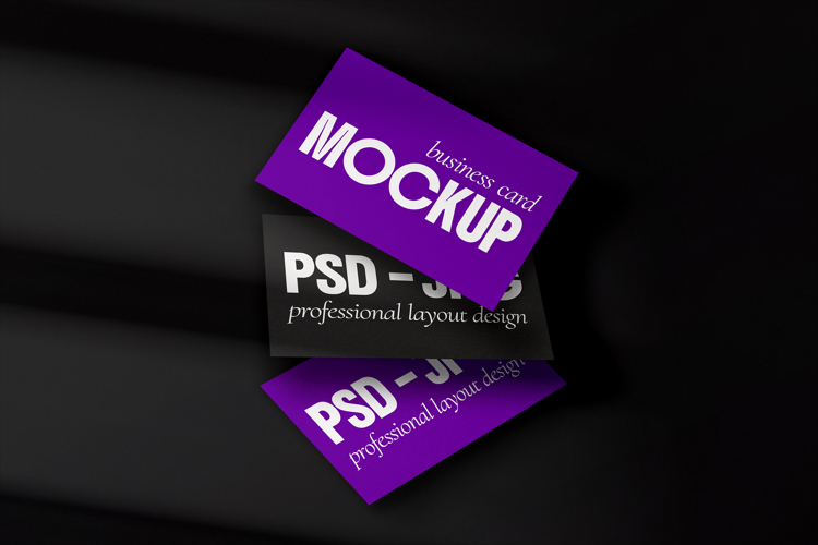 Luxury Modern Business Card Mockup