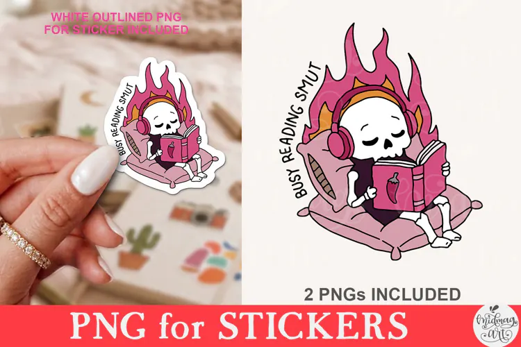 Busy Reading Smut PNG