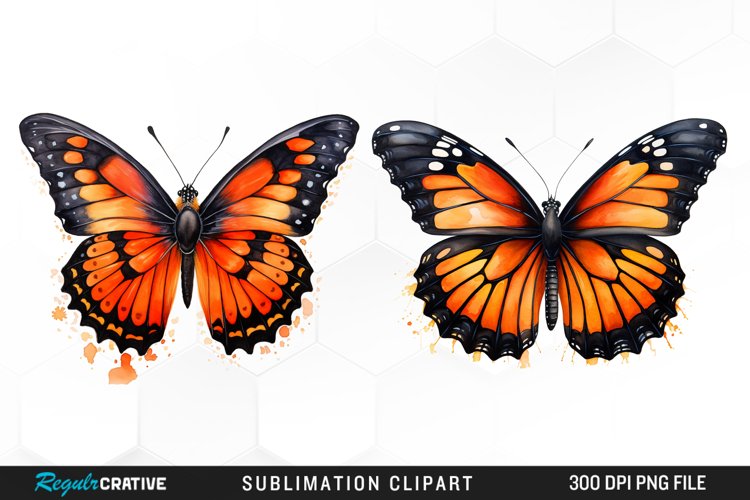 Pink Butterfly Clipart Image 20