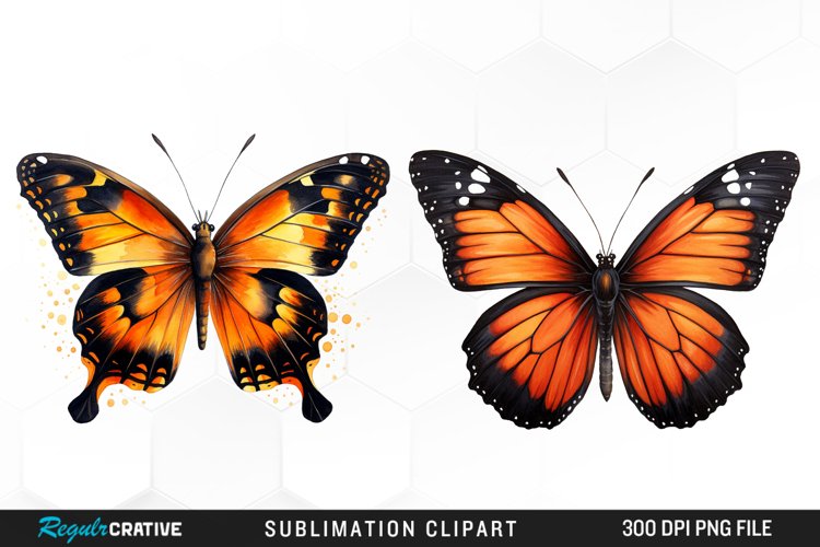 Pink Butterfly Clipart Image 19