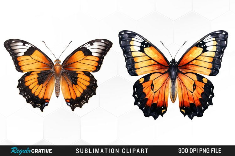 Pink Butterfly Clipart Image 14