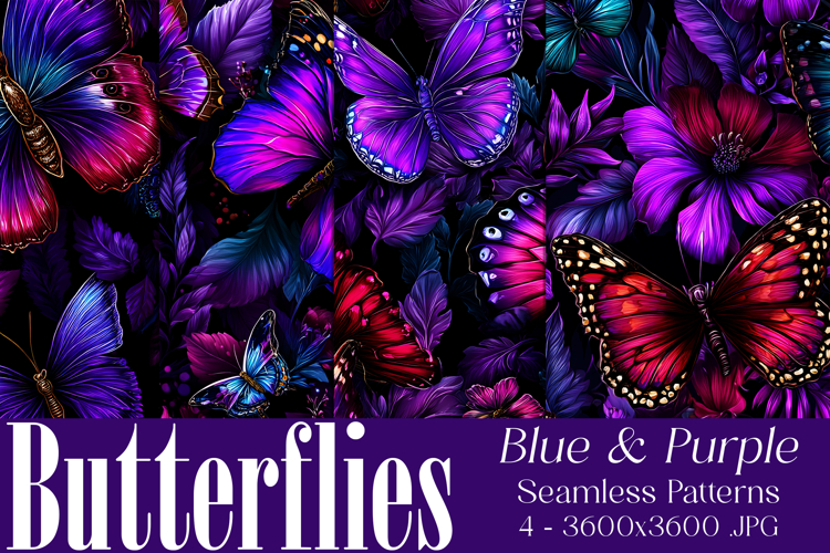 Blue Butterfly Clipart Image 2
