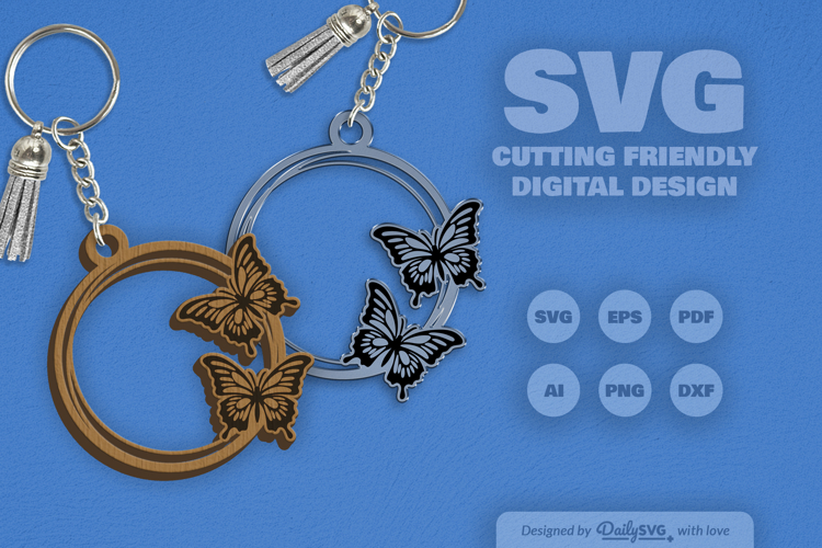 Acrylic Keychain Svg Image 2
