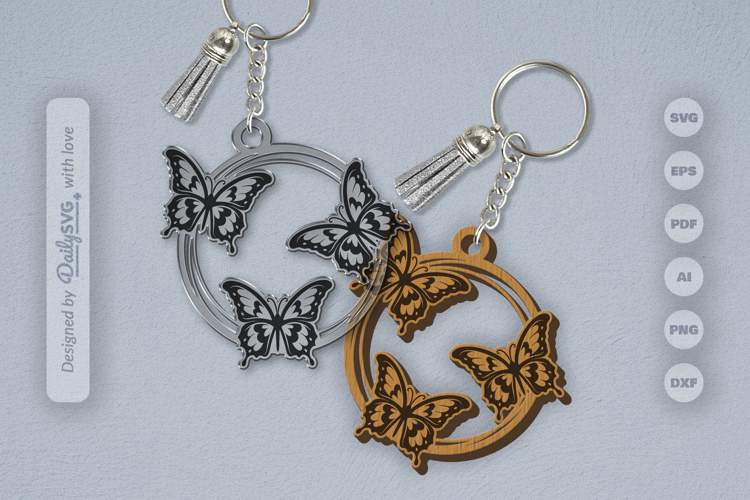 Acrylic Keychain Svg Image 17