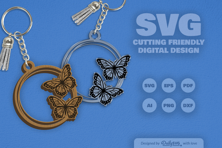 Acrylic Keychain Svg Image 21