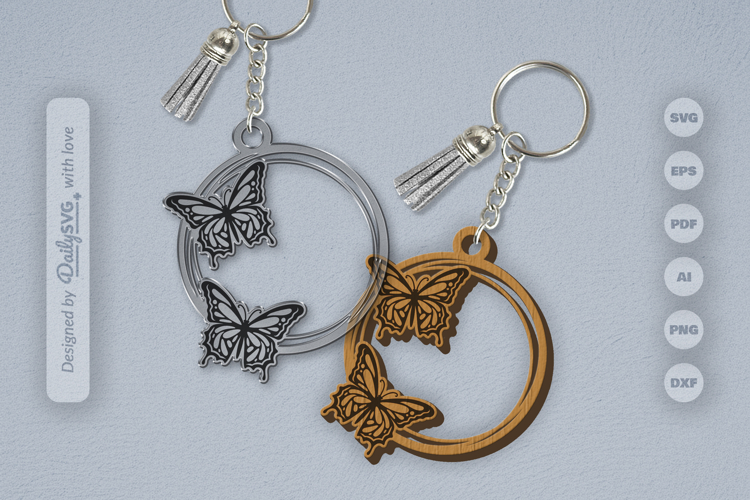 Acrylic Keychain Svg Image 19