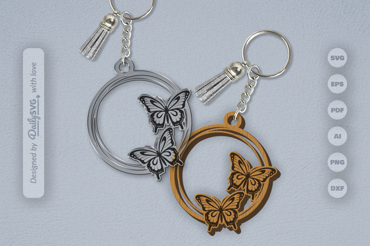Acrylic Keychain Svg Image 18