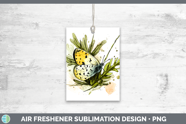 Eighty-Eight Butterflies Sketch Air Freshener Sublimation De