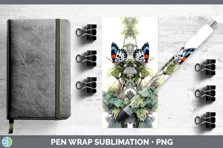 GorgeousButterflies Sketch Pen Wrap design.