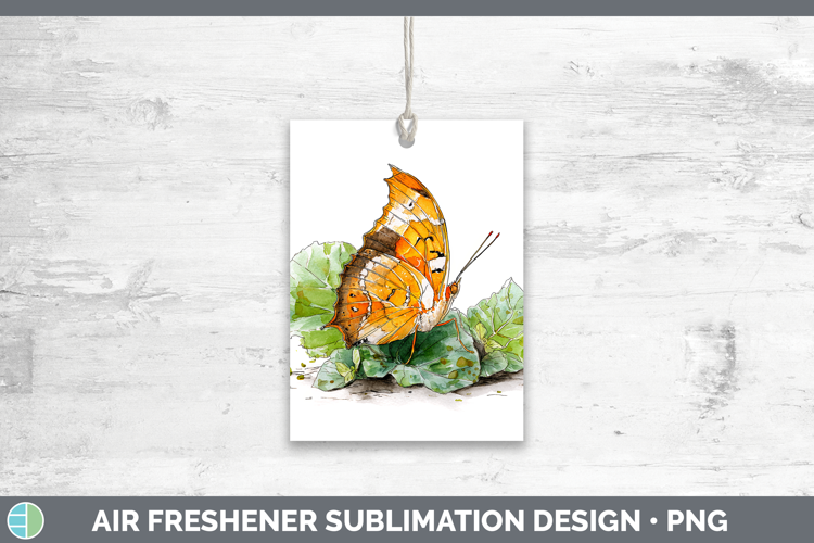 Jazzy Leafwing Butterflies Sketch Air Freshener Sublimation