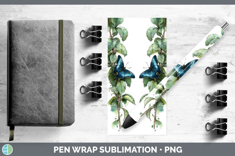 GorgeousButterflies Sketch Pen Wrap design.