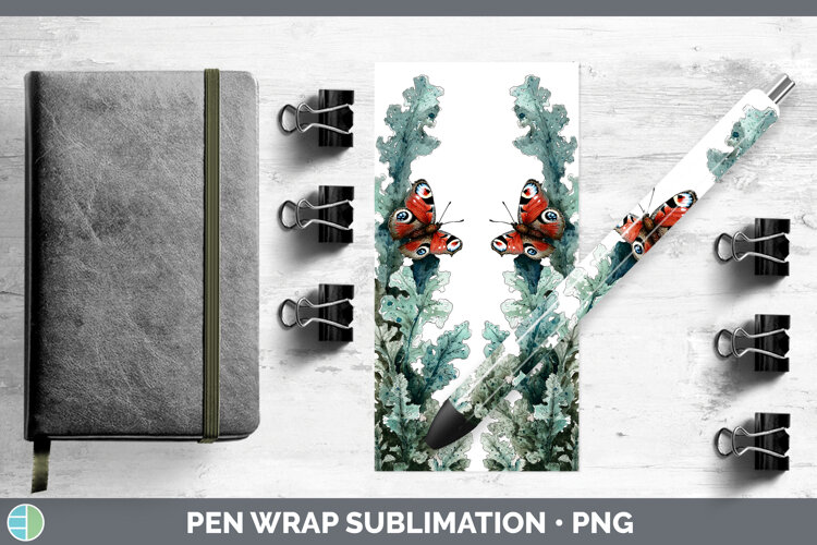 GorgeousButterflies Sketch Pen Wrap design.