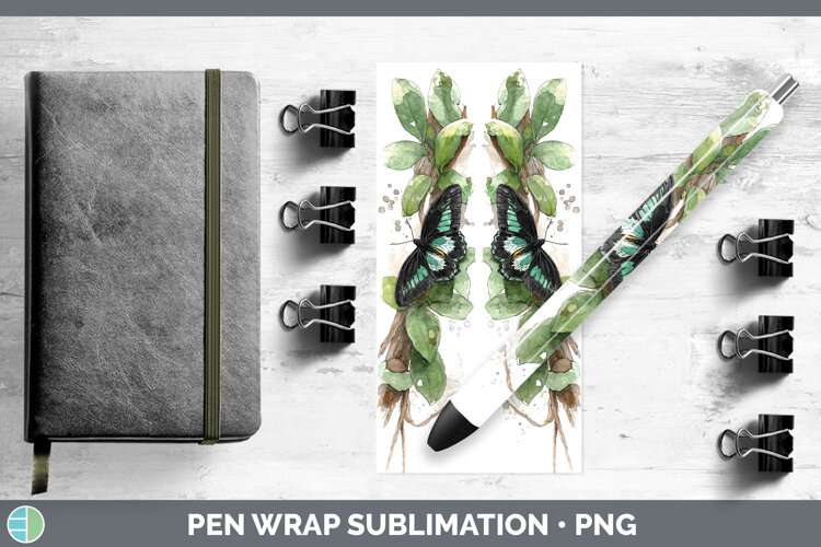 GorgeousButterflies Sketch Pen Wrap design.