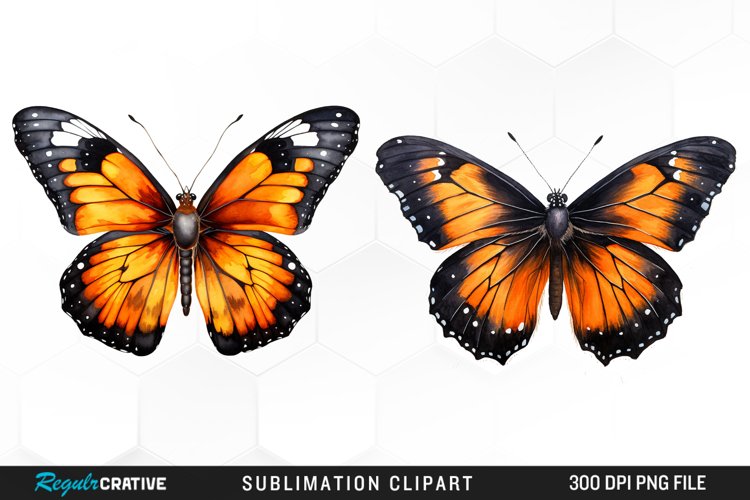 Pink Butterfly Clipart Image 11