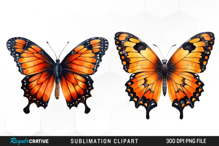 Pink Butterfly Clipart Image 5