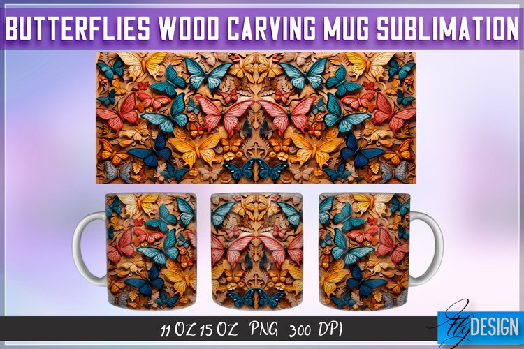 Butterfly Sublimation Designs Image 24