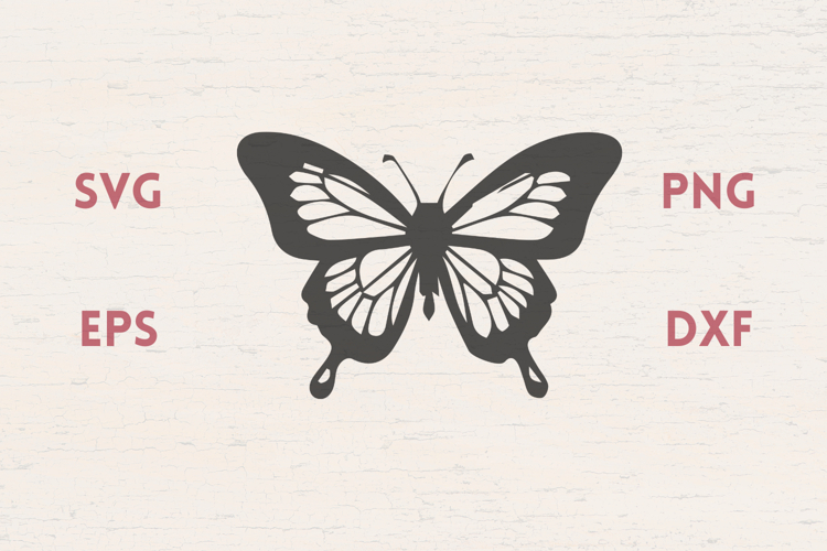 Butterfly tail SVG
