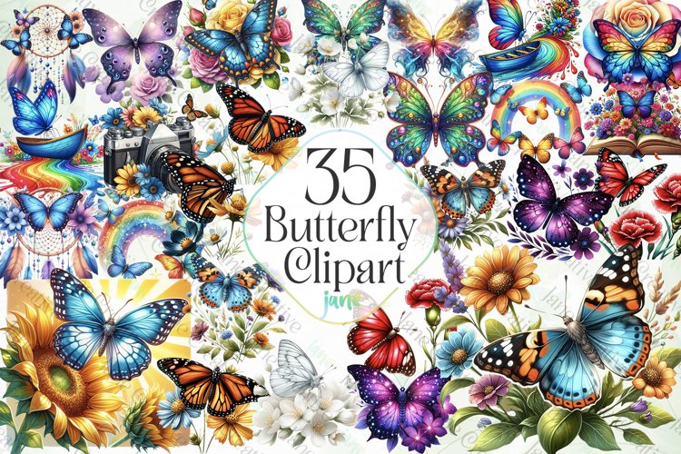 Butterfly Clipart Image 18