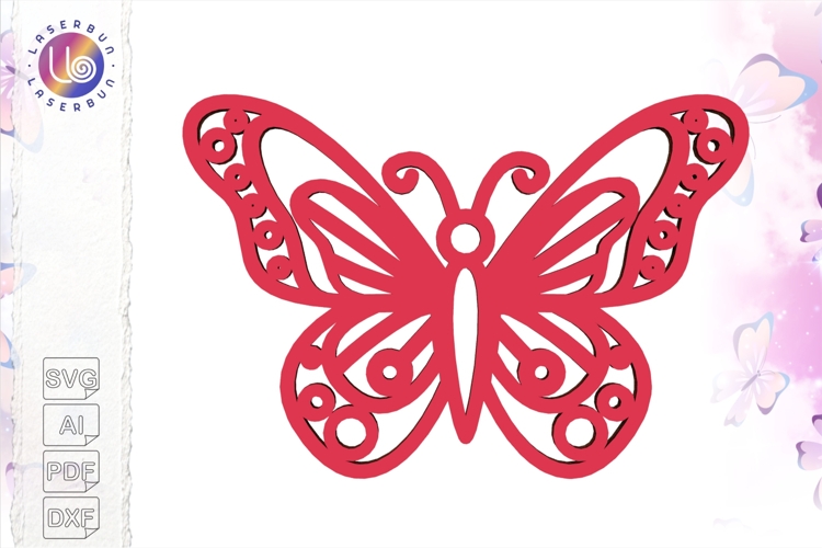 Butterfly SVG for Cricut and Silhouette Papercut Projects