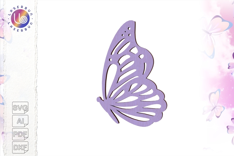 Butterfly Design SVG for Cricut, Laser, Silhouette Crafts
