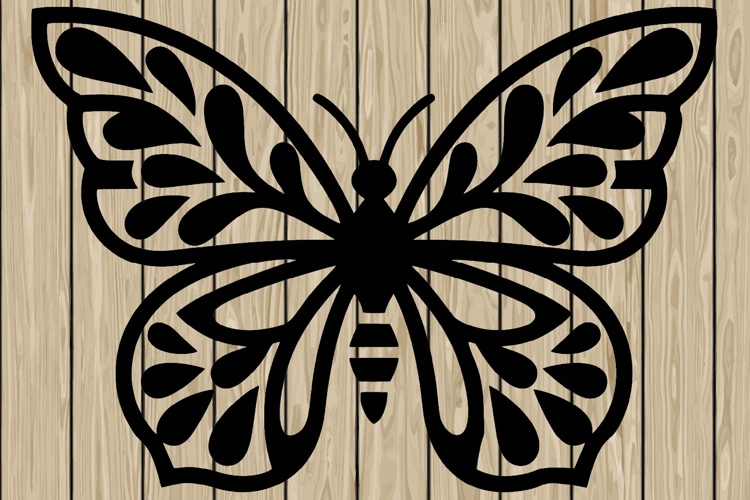 Butterfly Mandala SVGs Image 4