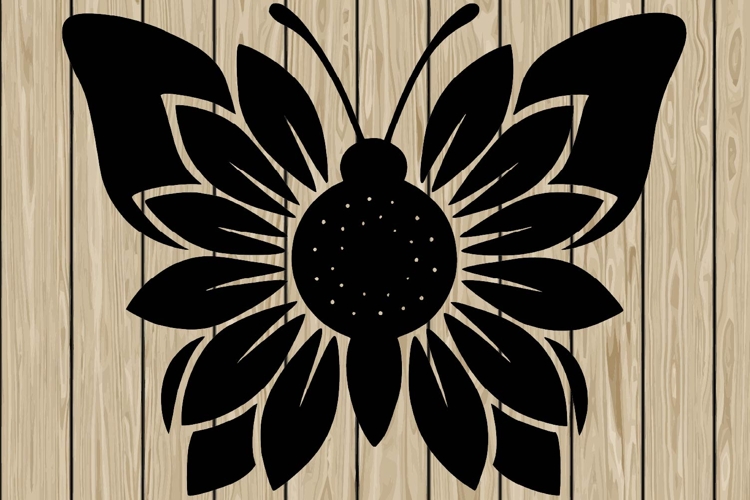 Silhouette Butterfly Svg Image 5