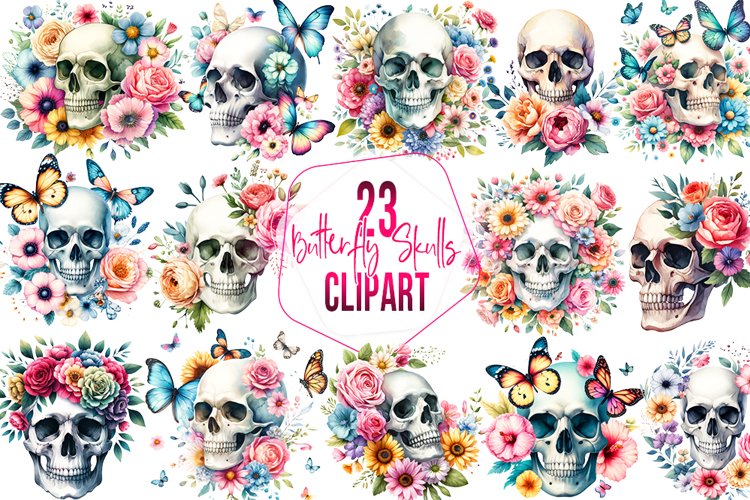 Skull Clipart Image 16