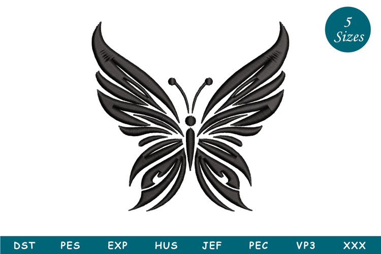 Butterfly Embroidery Design