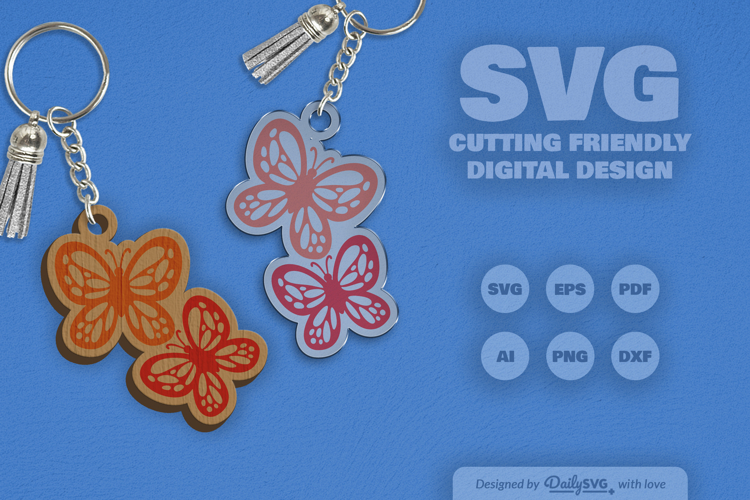 Acrylic Keychain Svg Image 9
