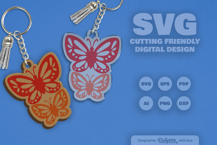 Acrylic Keychain SVG Image 8