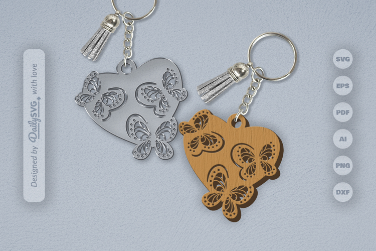 Acrylic Keychain SVG Image 6