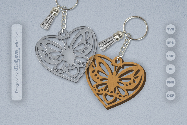 Acrylic Keychain SVG Image 5