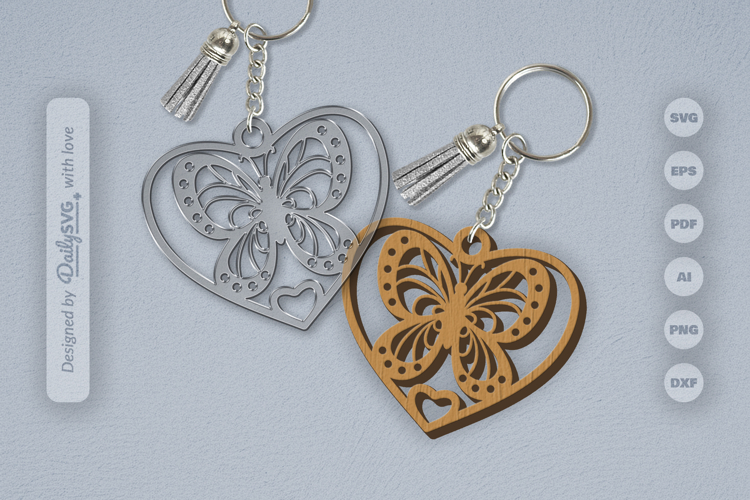 Acrylic Keychain SVG Image 4