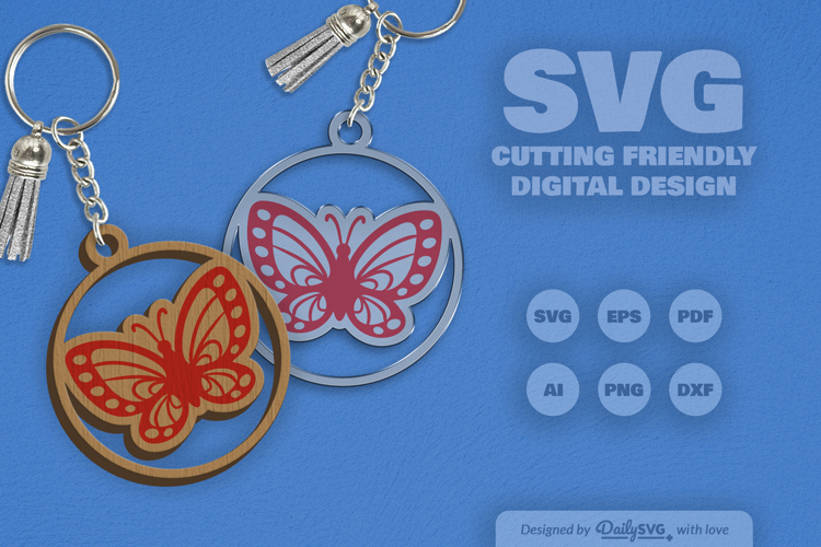 Acrylic Keychain SVG Image 3