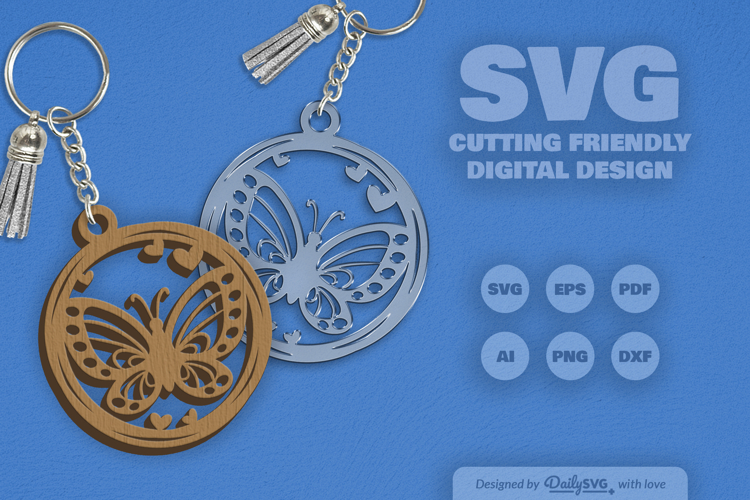 Acrylic Keychain SVG Image 2