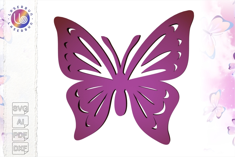 Silhouette Butterfly Svg Image 9