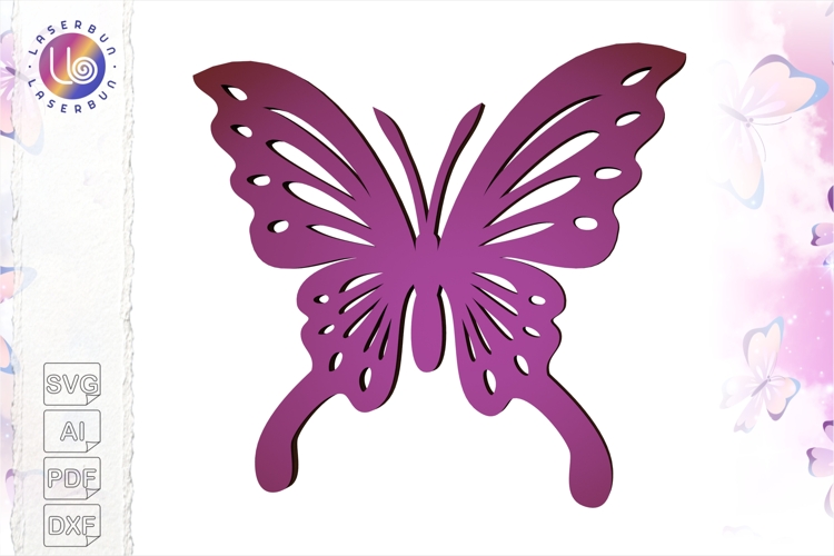 Silhouette Butterfly Svg Image 19