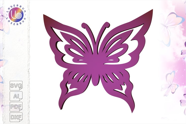 Butterfly SVG for Cricut and Silhouette Laser Projects