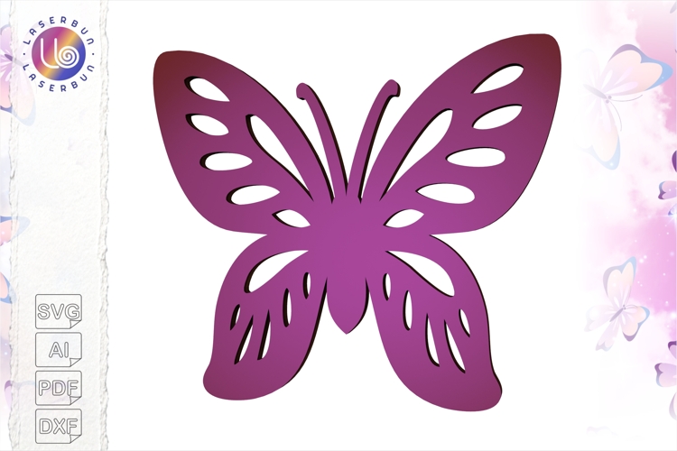 Cricut Butterfly SVG for Cutting Tags, Decor and Jewelry