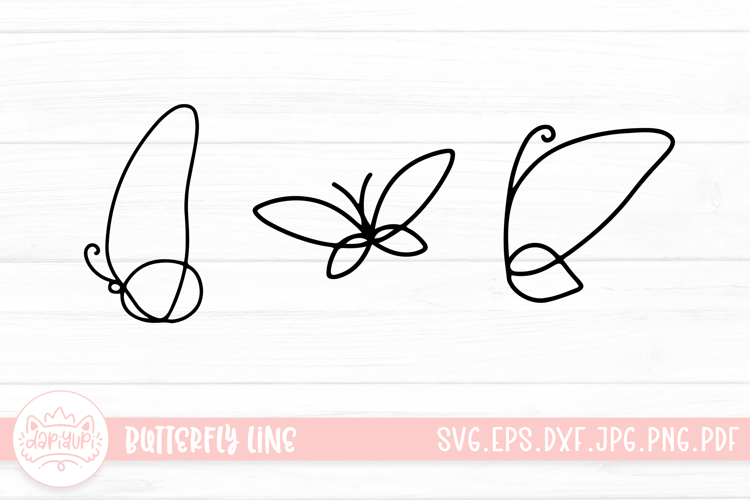 Butterfly Outline Image 11