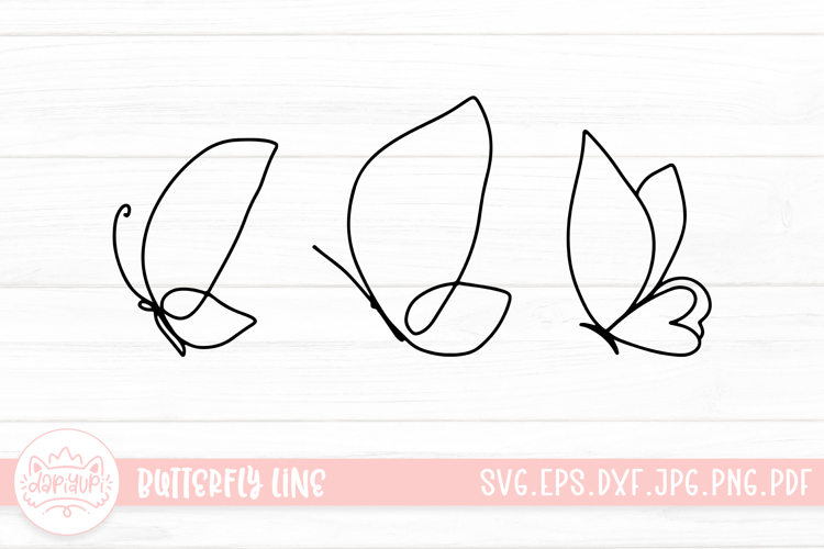 Butterfly Outline Image 9
