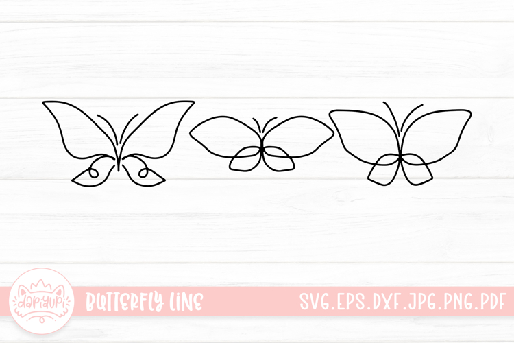 Butterfly Outline Image 14