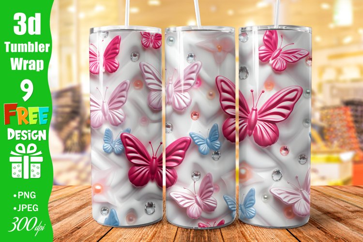 20 Oz Sublimation Tumbler Wrap Image 18