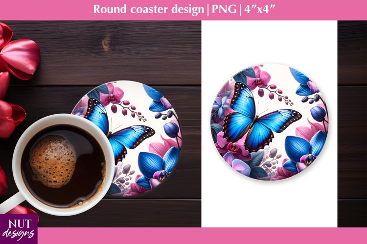Spring coaster Butterfly coasters Flower coaster design