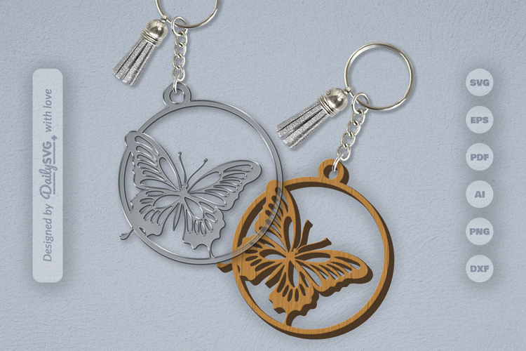 Acrylic Keychain Svg Image 24
