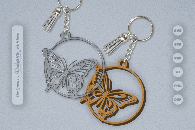 Acrylic Keychain Svg Image 22