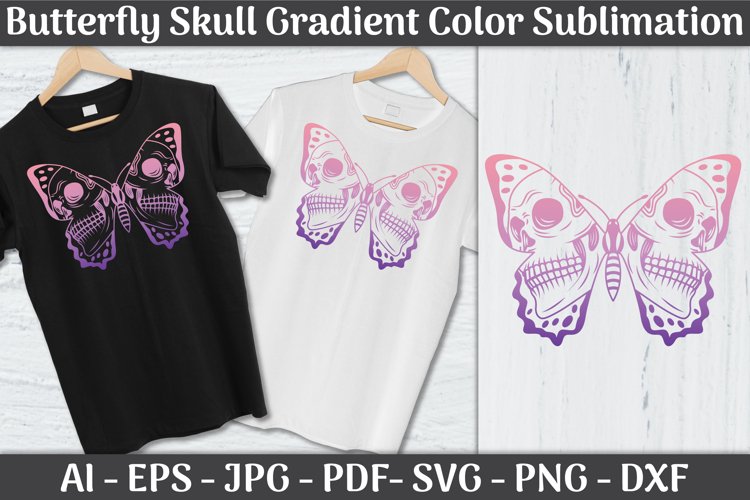 Butterflies Silhouette Image 2